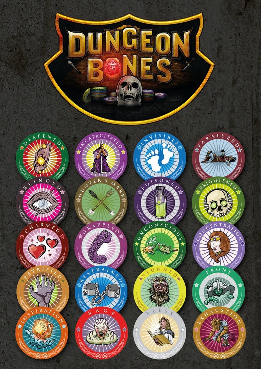 Dungeon Bones - Condition Chips | Gear Gaming Bentonville