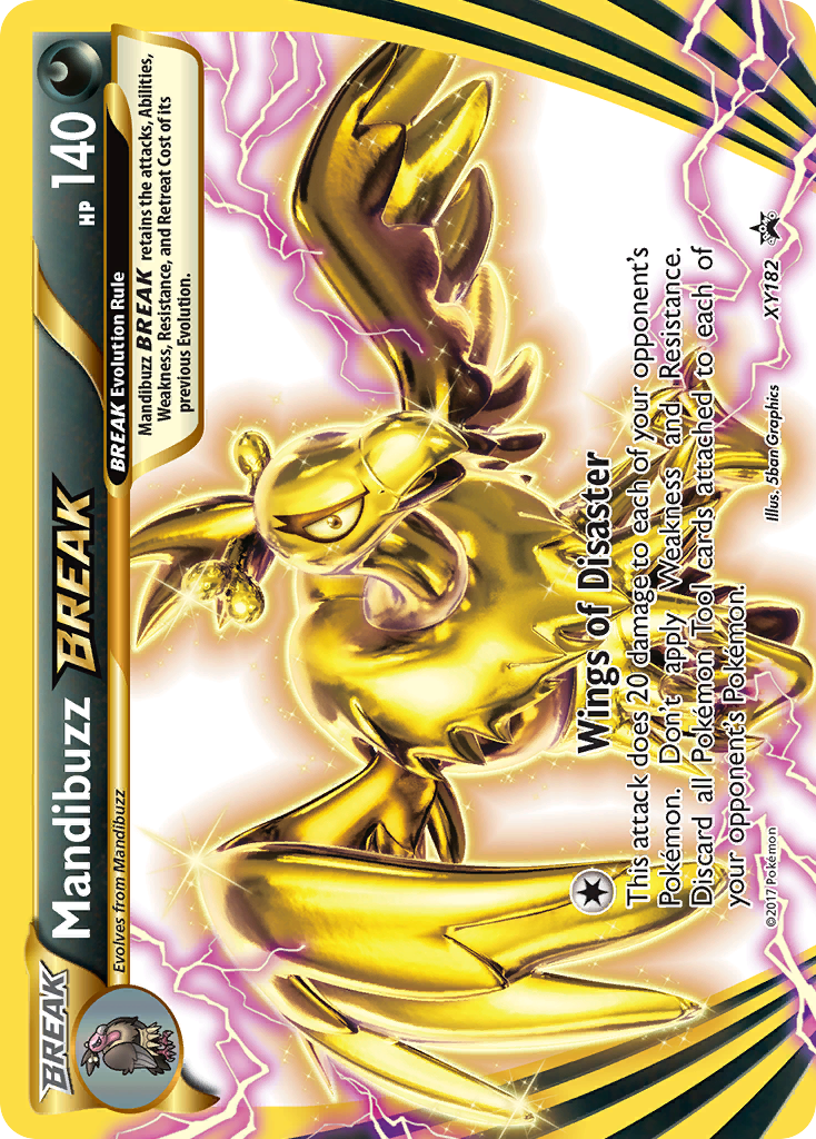 Mandibuzz BREAK (XY182) [XY: Black Star Promos] | Gear Gaming Bentonville