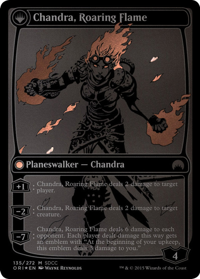 Chandra, Fire of Kaladesh // Chandra, Roaring Flame [San Diego Comic-Con 2015] | Gear Gaming Bentonville
