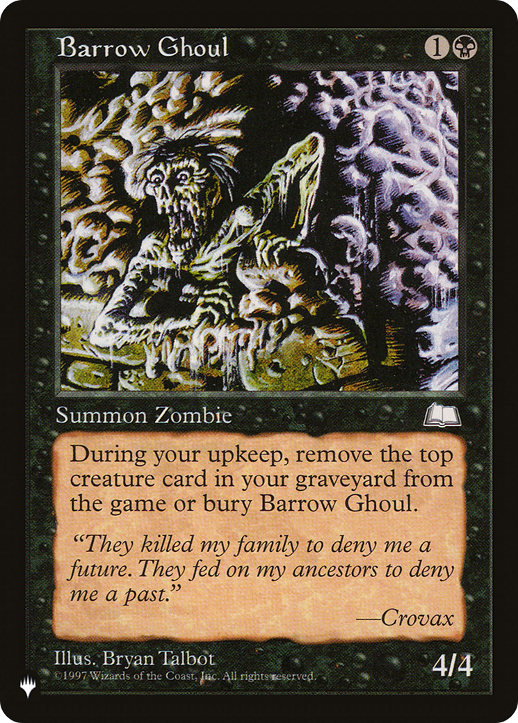 Barrow Ghoul [The List] | Gear Gaming Bentonville