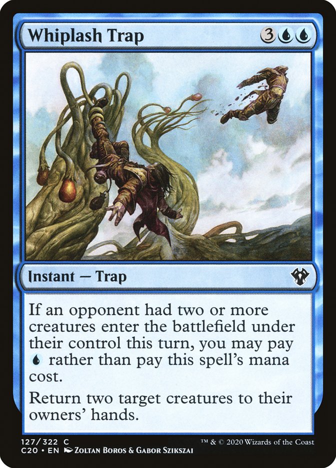 Whiplash Trap [Commander 2020] | Gear Gaming Bentonville