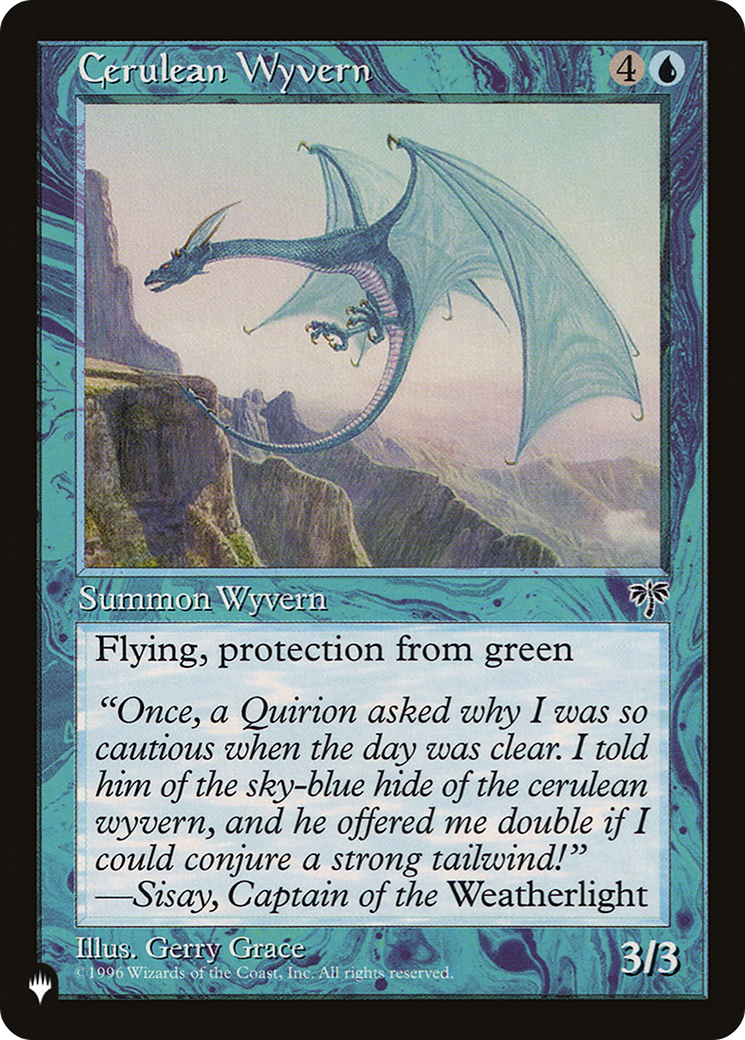 Cerulean Wyvern [The List Reprints] | Gear Gaming Bentonville