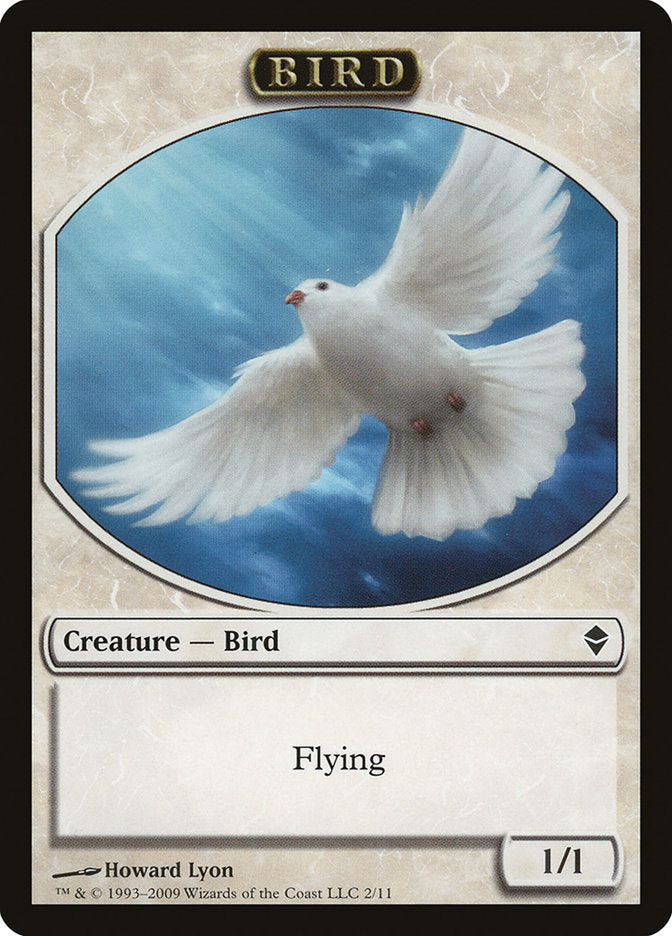 Bird Token [Zendikar Tokens] | Gear Gaming Bentonville