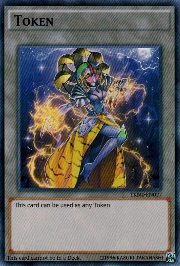 Token (Mithra the Thunder Vassal) [TKN4-EN027] Super Rare | Gear Gaming Bentonville