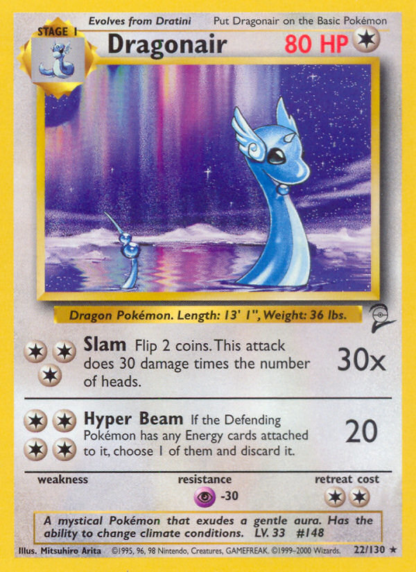 Dragonair (22/130) [Base Set 2] | Gear Gaming Bentonville