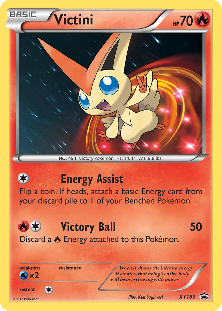 Victini (XY189) [XY: Black Star Promos] | Gear Gaming Bentonville