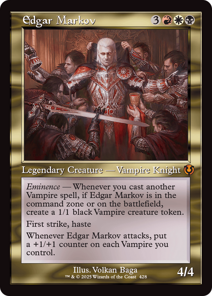 Edgar Markov (Retro Frame) [Innistrad Remastered] | Gear Gaming Bentonville