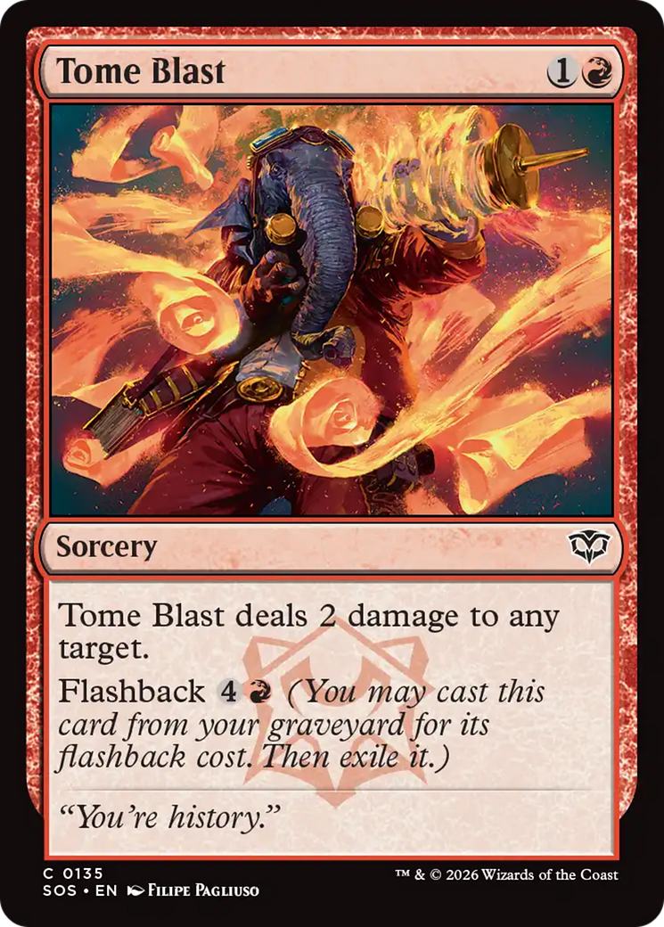 Tome Blast [Secrets of Strixhaven] | Gear Gaming Bentonville