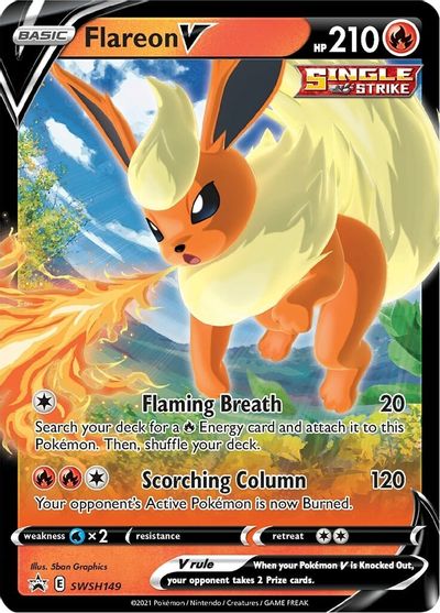 Flareon V (SWSH149) [Sword & Shield: Black Star Promos] | Gear Gaming Bentonville