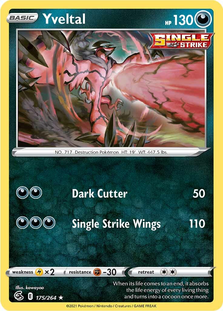 Yveltal (175/264) [Sword & Shield: Fusion Strike] | Gear Gaming Bentonville