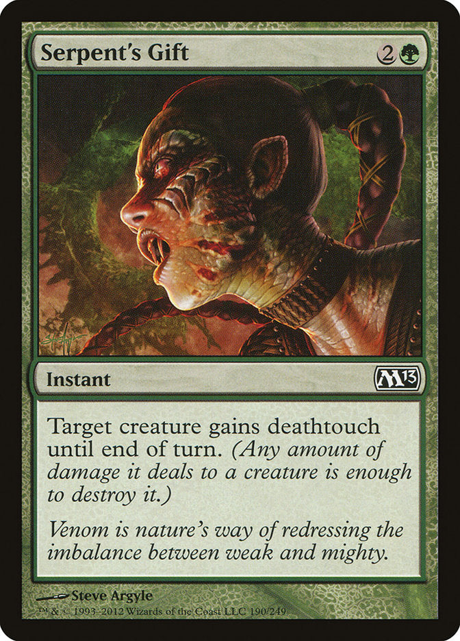 Serpent's Gift [Magic 2013] | Gear Gaming Bentonville