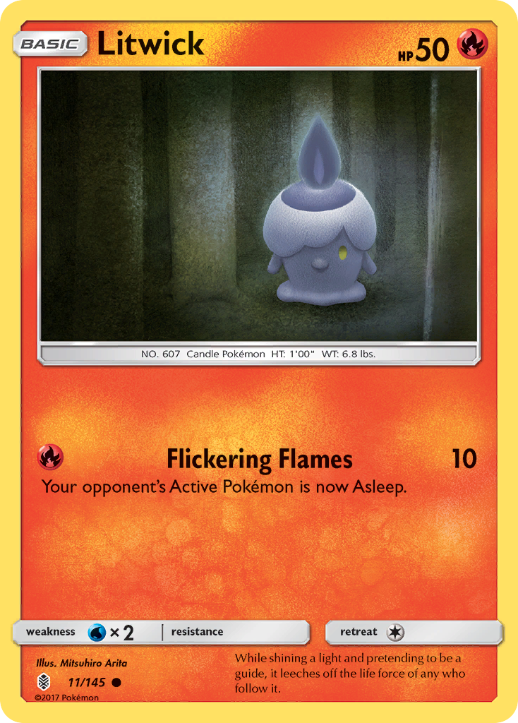 Litwick (11/145) [Sun & Moon: Guardians Rising] | Gear Gaming Bentonville