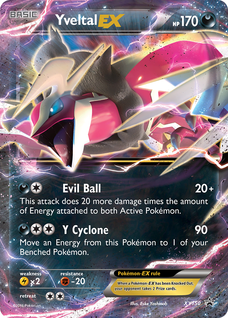 Yveltal EX (XY150) [XY: Black Star Promos] | Gear Gaming Bentonville