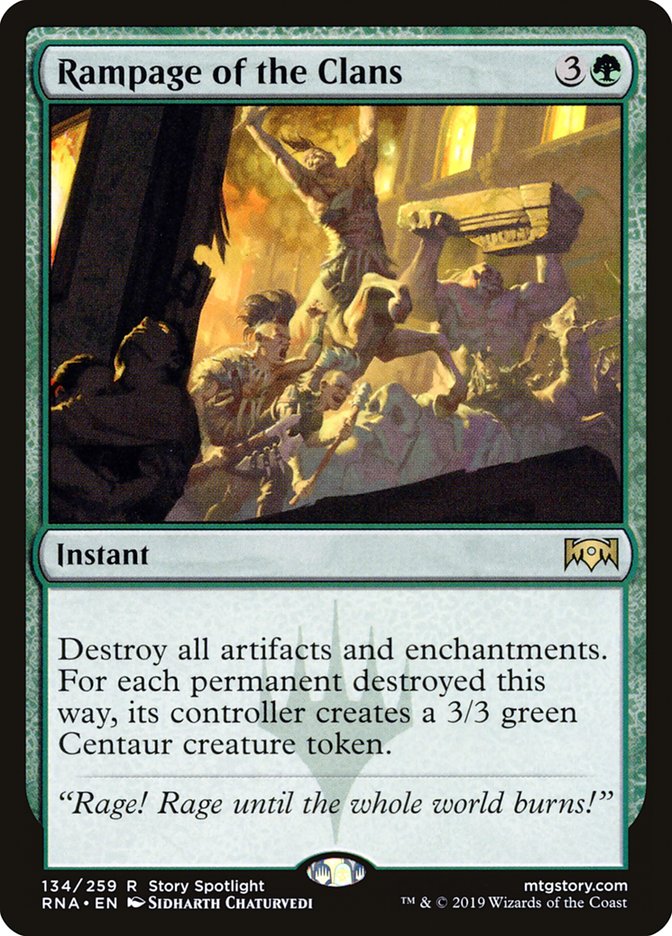 Rampage of the Clans [Ravnica Allegiance] | Gear Gaming Bentonville