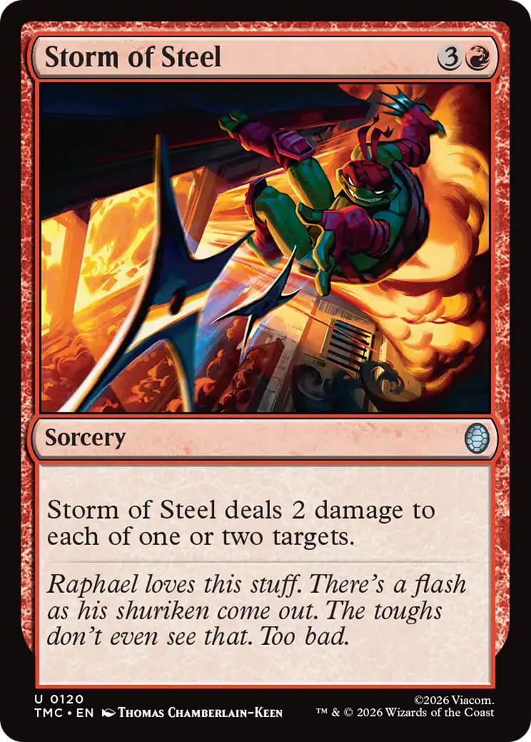 Storm of Steel [Teenage Mutant Ninja Turtles Commander] | Gear Gaming Bentonville