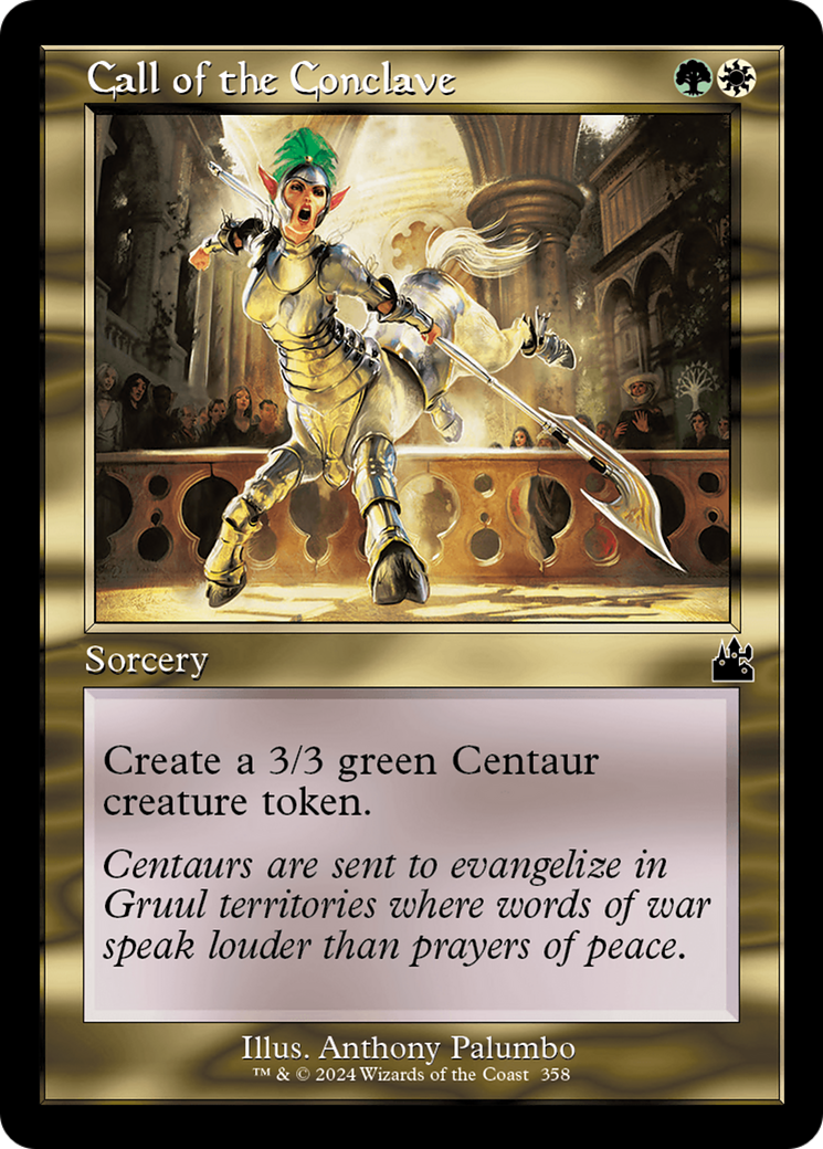 Call of the Conclave (Retro Frame) [Ravnica Remastered] | Gear Gaming Bentonville