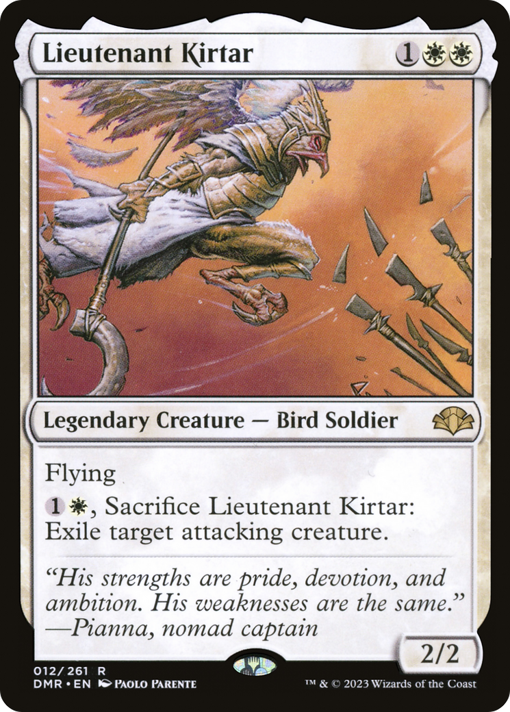 Lieutenant Kirtar [Dominaria Remastered] | Gear Gaming Bentonville