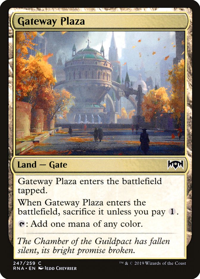 Gateway Plaza [Ravnica Allegiance] | Gear Gaming Bentonville