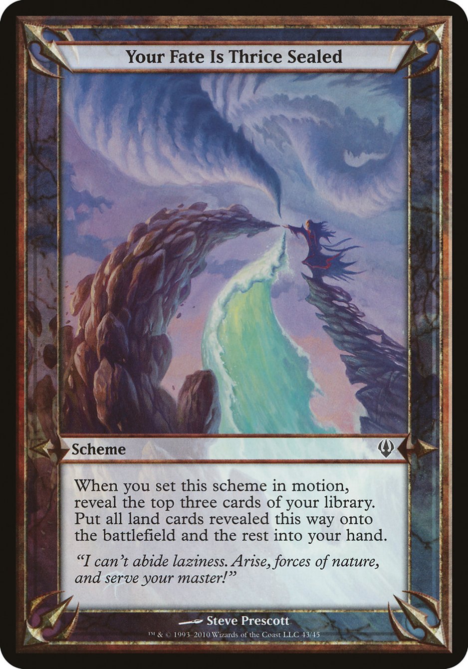 Your Fate Is Thrice Sealed (Schemes) [Archenemy Schemes] | Gear Gaming Bentonville