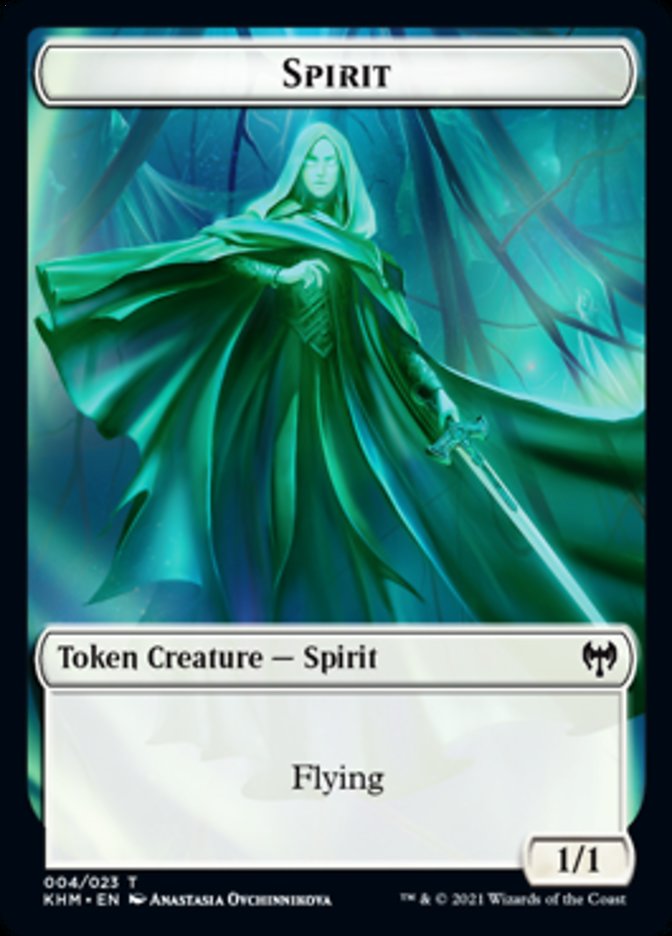 Spirit Token [Kaldheim Tokens] | Gear Gaming Bentonville