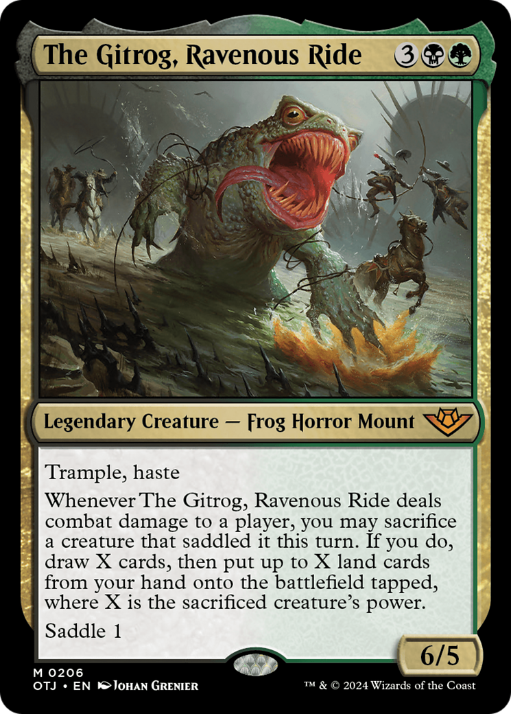 The Gitrog, Ravenous Ride [Outlaws of Thunder Junction] | Gear Gaming Bentonville