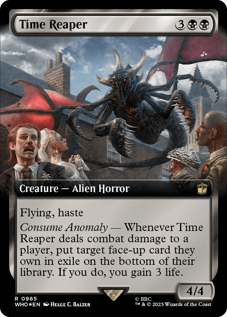 Time Reaper (Extended Art) (Surge Foil) [Doctor Who] | Gear Gaming Bentonville