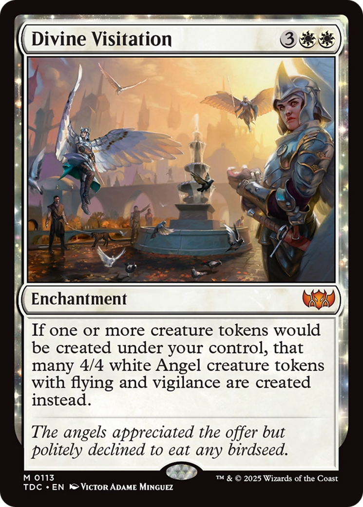 Divine Visitation [Tarkir: Dragonstorm Commander] | Gear Gaming Bentonville