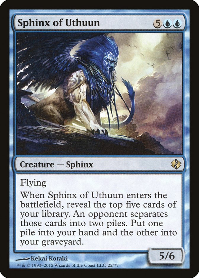 Sphinx of Uthuun [Duel Decks: Venser vs. Koth] | Gear Gaming Bentonville
