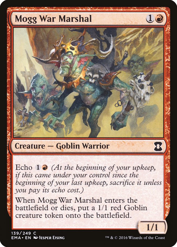 Mogg War Marshal [Eternal Masters] | Gear Gaming Bentonville