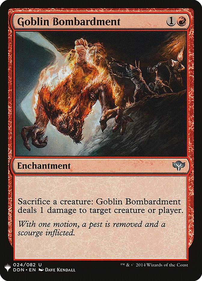 Goblin Bombardment [Mystery Booster] | Gear Gaming Bentonville