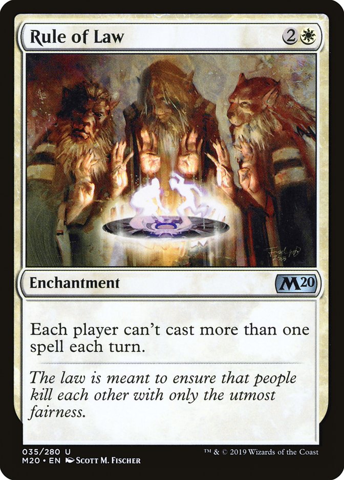 Rule of Law [Core Set 2020] | Gear Gaming Bentonville