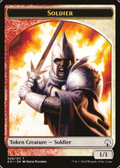 Soldier // Soldier Double-Sided Token [Guilds of Ravnica Guild Kit Tokens] | Gear Gaming Bentonville