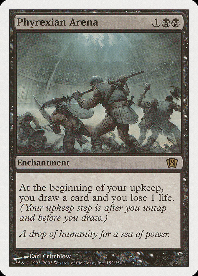 Phyrexian Arena [Eighth Edition] | Gear Gaming Bentonville