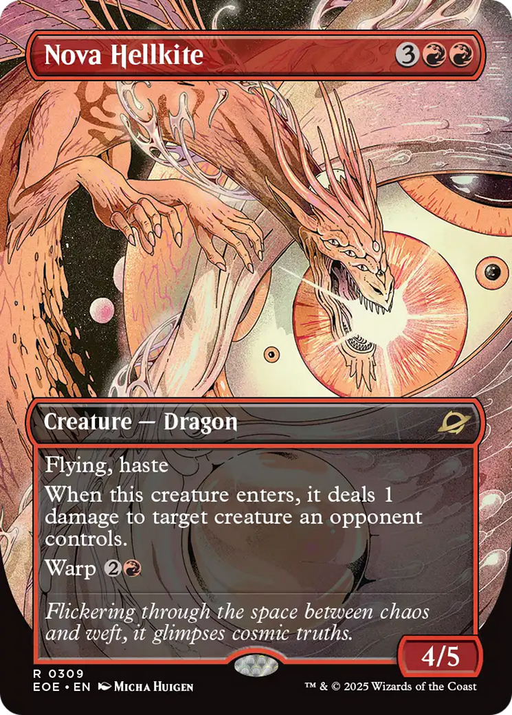 Nova Hellkite (Borderless) [Edge of Eternities] | Gear Gaming Bentonville