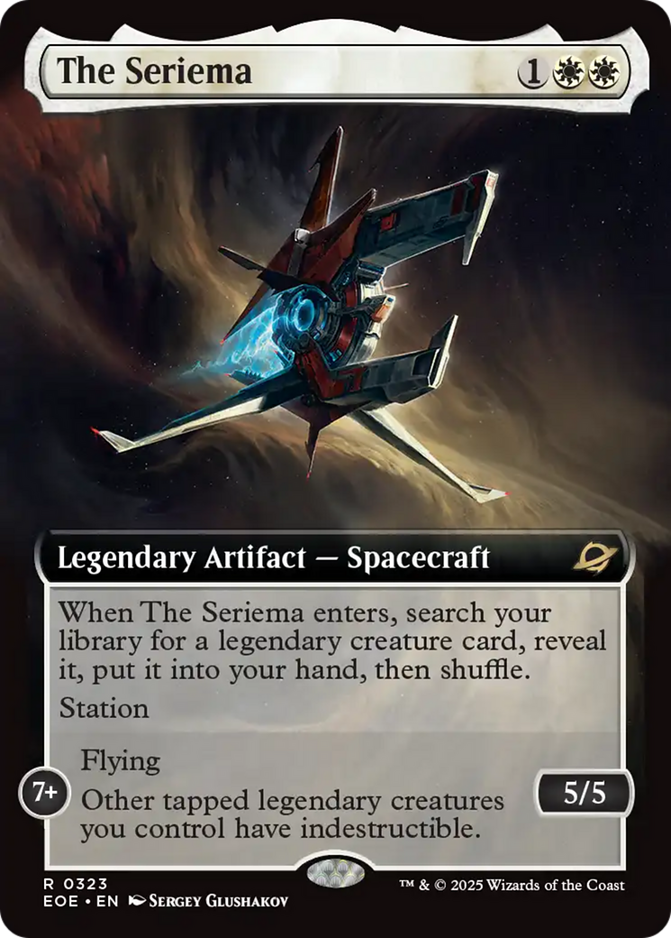 The Seriema (Extended Art) [Edge of Eternities] | Gear Gaming Bentonville