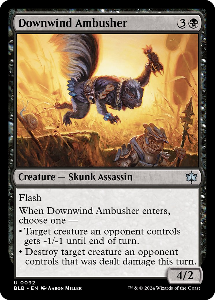 Downwind Ambusher [Bloomburrow] | Gear Gaming Bentonville