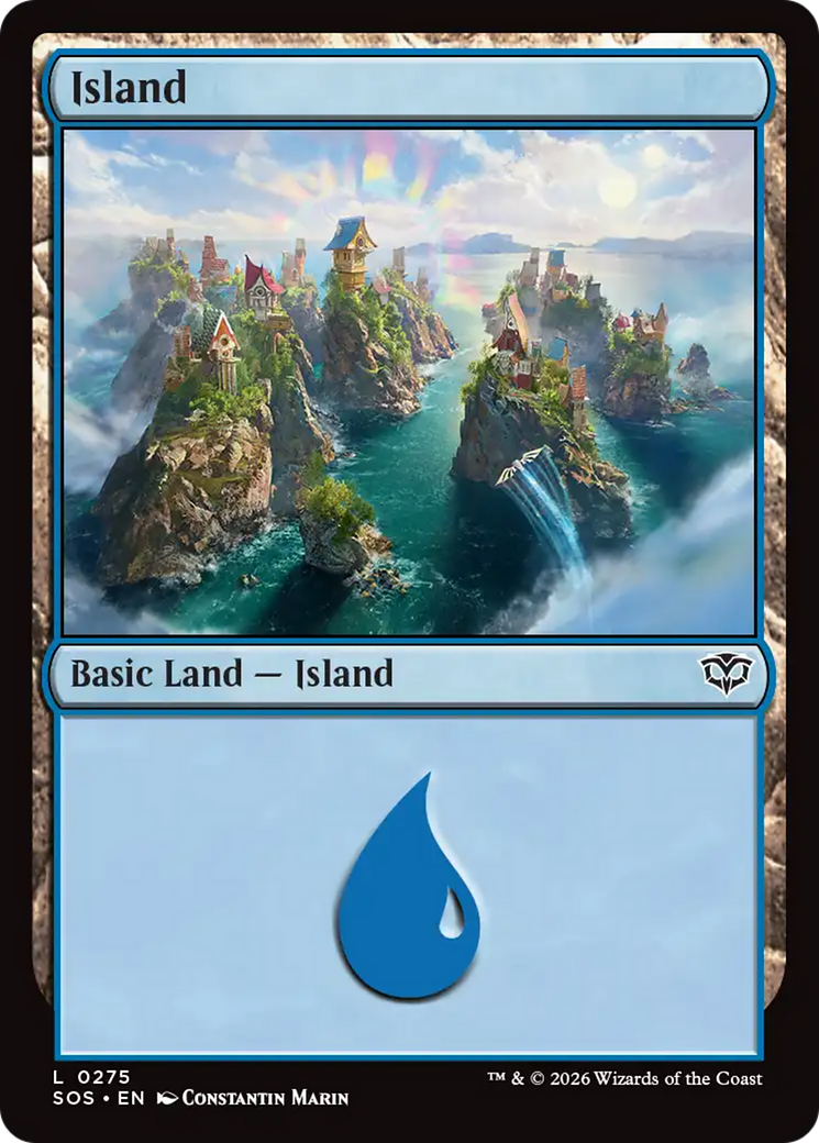 Island (0275) [Secrets of Strixhaven] | Gear Gaming Bentonville