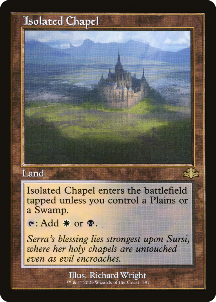 Isolated Chapel (Retro) [Dominaria Remastered] | Gear Gaming Bentonville