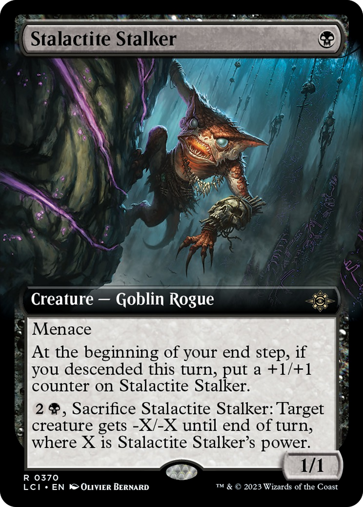 Stalactite Stalker (Extended Art) [The Lost Caverns of Ixalan] | Gear Gaming Bentonville