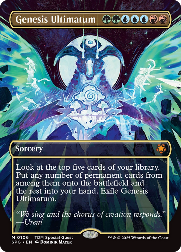 Genesis Ultimatum (Borderless) [Tarkir: Dragonstorm Special Guests] | Gear Gaming Bentonville