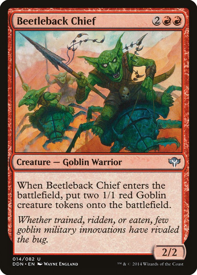 Beetleback Chief [Duel Decks: Speed vs. Cunning] | Gear Gaming Bentonville