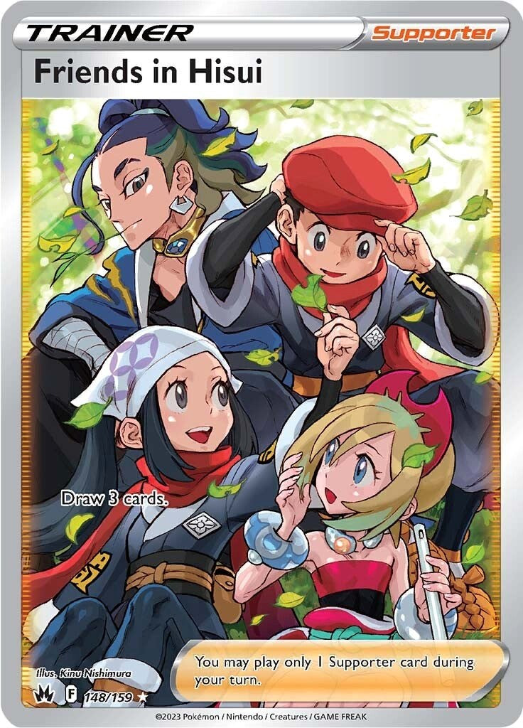 Friends in Hisui (148/159) (Full Art) [Sword & Shield: Crown Zenith] | Gear Gaming Bentonville