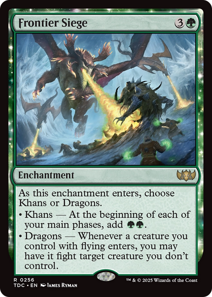 Frontier Siege [Tarkir: Dragonstorm Commander] | Gear Gaming Bentonville