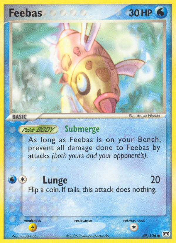 Feebas (49/106) [EX: Emerald] | Gear Gaming Bentonville