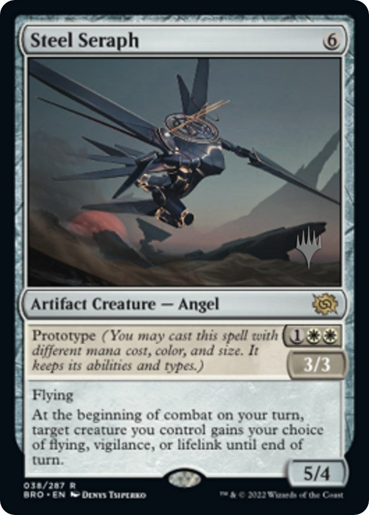 Steel Seraph (Promo Pack) [The Brothers' War Promos] | Gear Gaming Bentonville