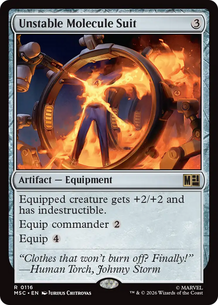 Unstable Molecule Suit [Marvel Super Heroes Commander] | Gear Gaming Bentonville