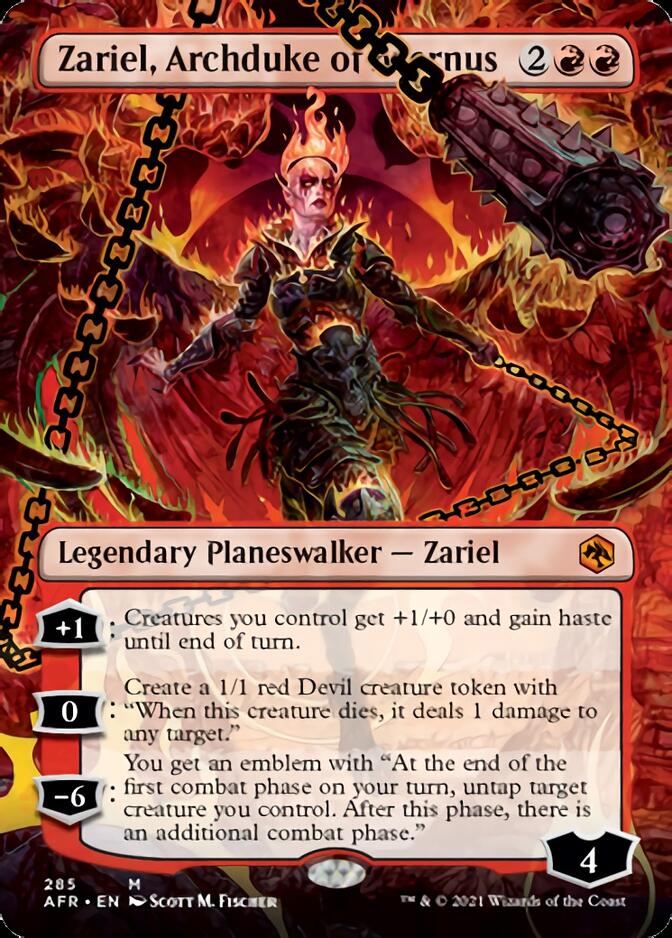 Zariel, Archduke of Avernus (Borderless) [Dungeons & Dragons: Adventures in the Forgotten Realms] | Gear Gaming Bentonville