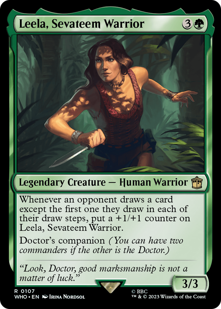 Leela, Sevateem Warrior [Doctor Who] | Gear Gaming Bentonville