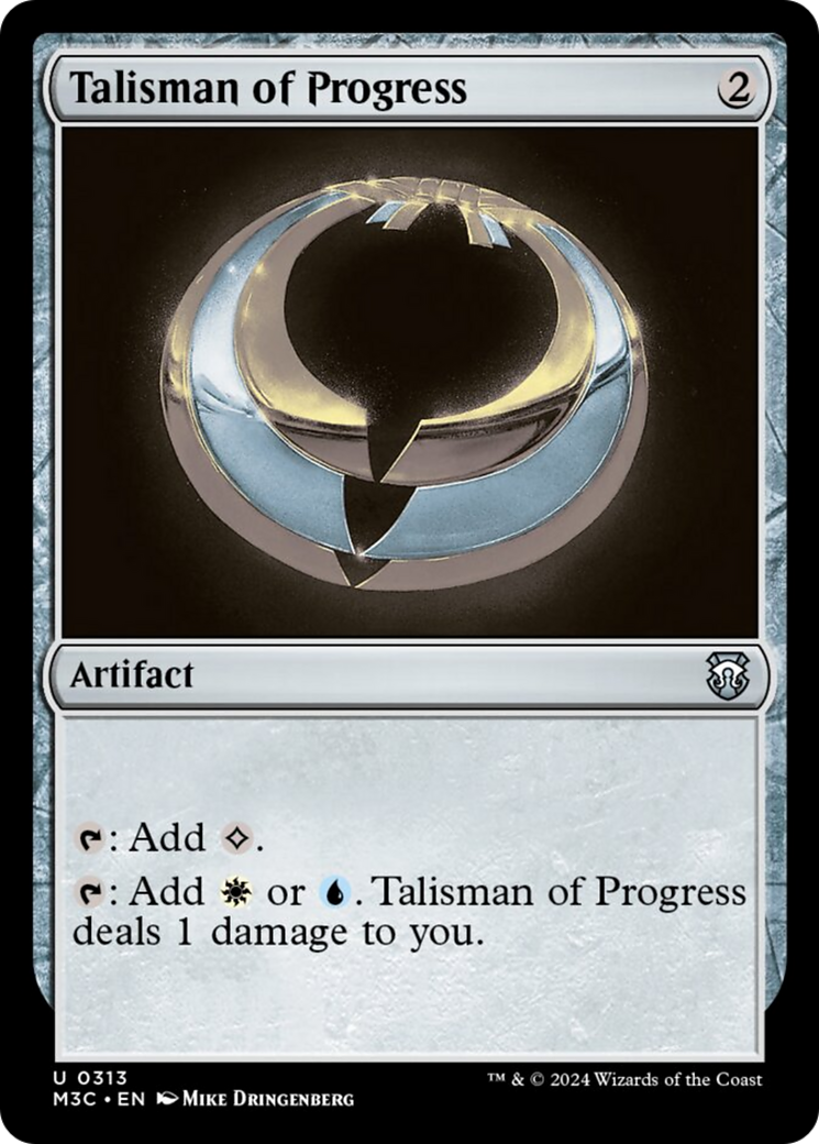 Talisman of Progress [Modern Horizons 3 Commander] | Gear Gaming Bentonville