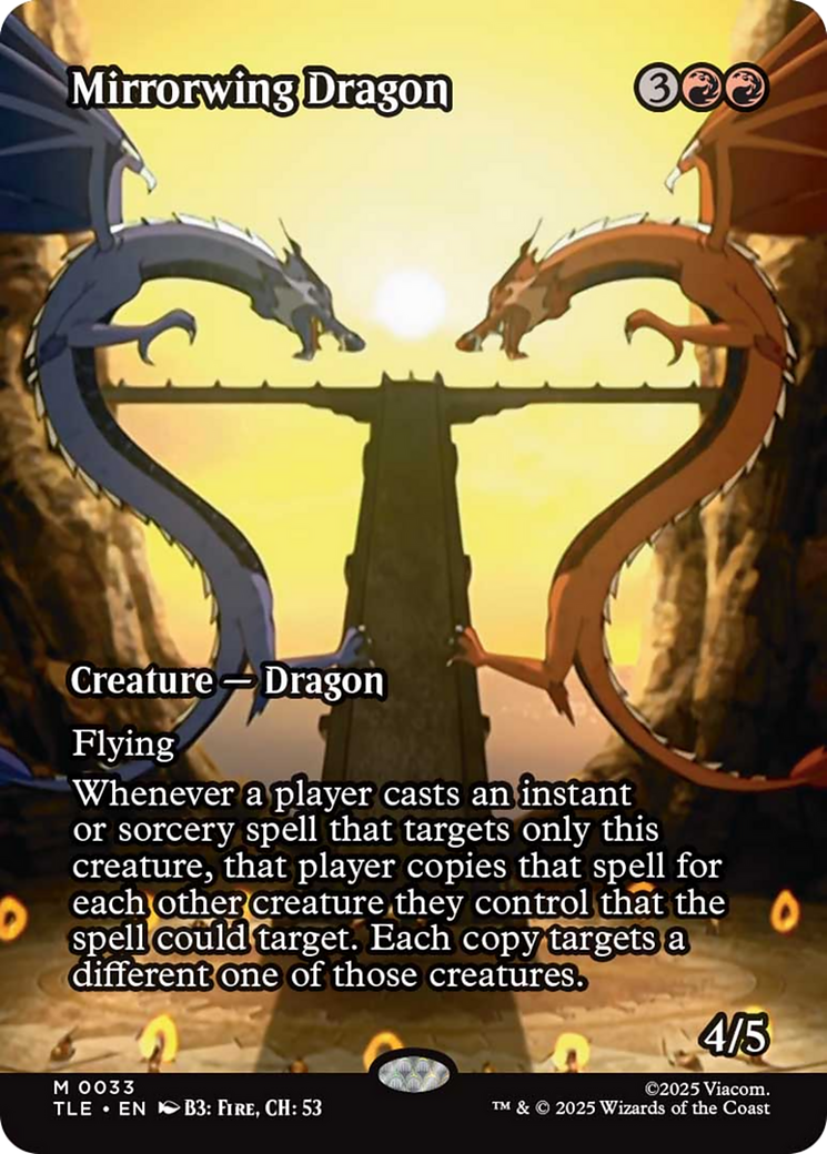 Mirrorwing Dragon (Borderless) [Avatar: The Last Airbender: Eternal-Legal] | Gear Gaming Bentonville